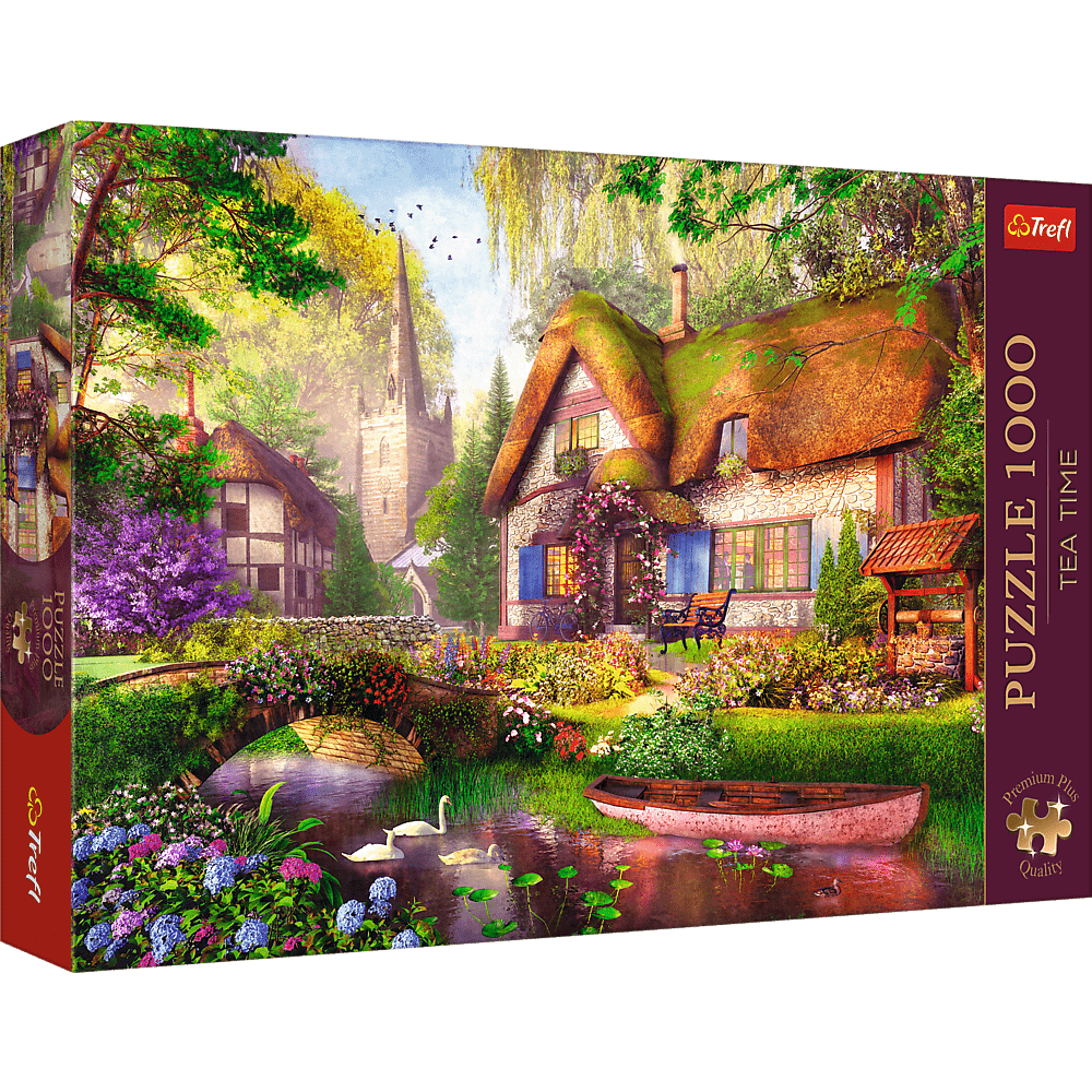 Erdei Kunyhó Trefl 1000 darabos kirakó puzzle (TR-10804) - puzzlegarden