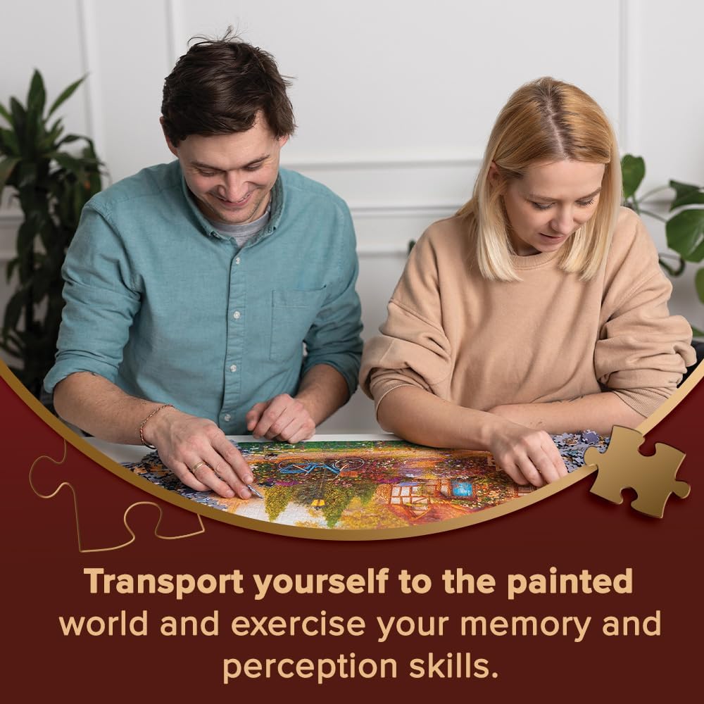 Erdei Kunyhó Trefl 1000 darabos kirakó puzzle (TR-10804) - puzzlegarden