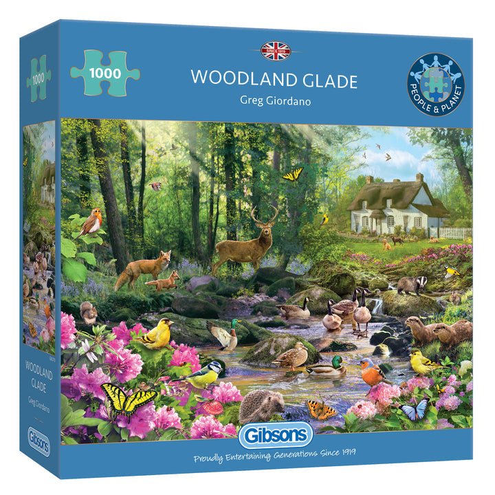 Erdei Patak Gibsons 1000 darabos kirakó puzzle (G - G6370 5012269063707) - puzzlegarden