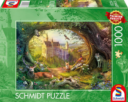 Erdei varázslat Schmidt Spiele 1000 darabos kirakó puzzle (SCH - 58878) - puzzlegarden