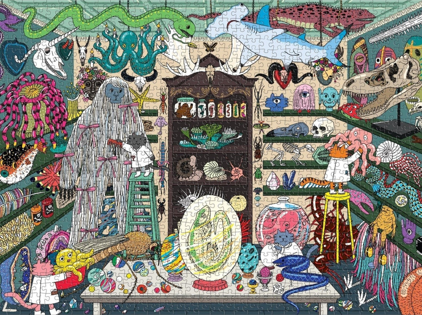 Érdekességek világa Galison 1000 darabos kirakó puzzle (GA-9780735382862) - puzzlegarden
