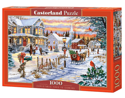 Érkezik a Karácsonyfa Castorland 1000 darabos kirakó puzzle (C - 105274 5904438105274) - puzzlegarden