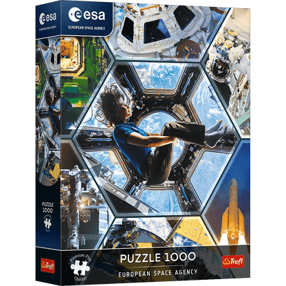 ESA: Űrmissziók Trefl 1000 darabos kirakó puzzle (TR-12180) - puzzlegarden