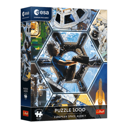 ESA: Űrmissziók Trefl 1000 darabos kirakó puzzle (TR-12180) - puzzlegarden