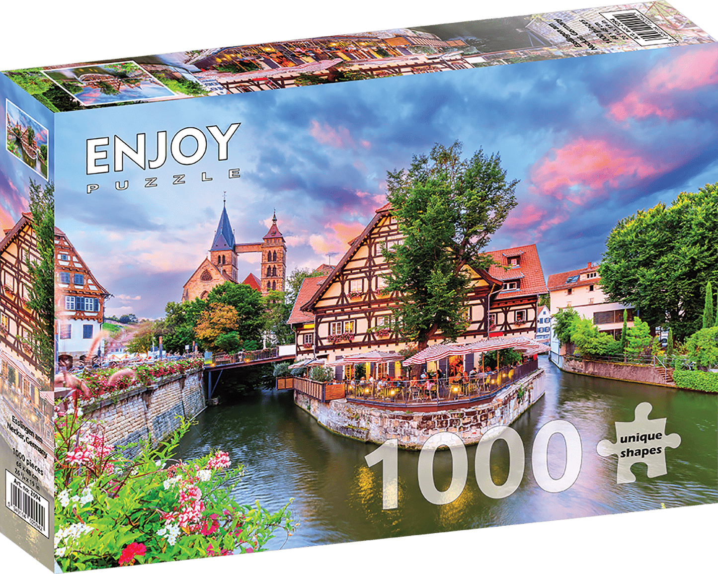 Esslingen am Neckar, Németország Enjoy 1000 darabos kirakó puzzle (EN-2094 5949194020942) - puzzlegarden