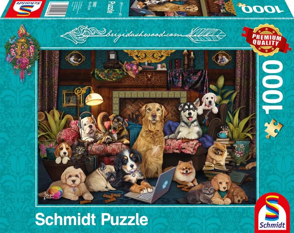 Este a szalonban Schmidt 1000 darabos kirakó puzzle (SCH-59987 4001504599874) - puzzlegarden