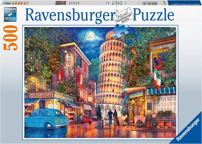 Este Pisa-ban Ravensburger 500 darabos kirakó puzzle (RA-17380 4005556173808) - puzzlegarden