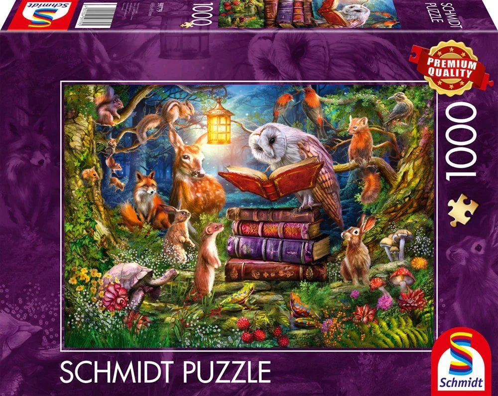 Esti Erdőmesék Schmidt Spiele 1000 darabos kirakó puzzle (SCH - 59779 4001504597795) - puzzlegarden