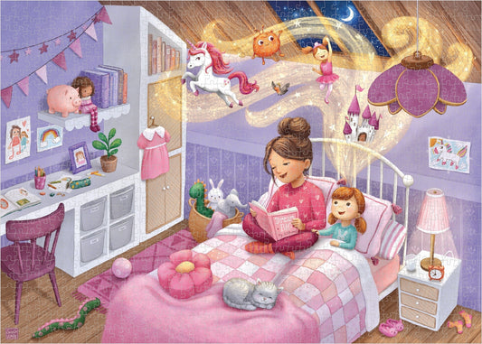 Esti mesék Reverie 1000 darabos kirakó puzzle (RE-BS1000SR) - puzzlegarden