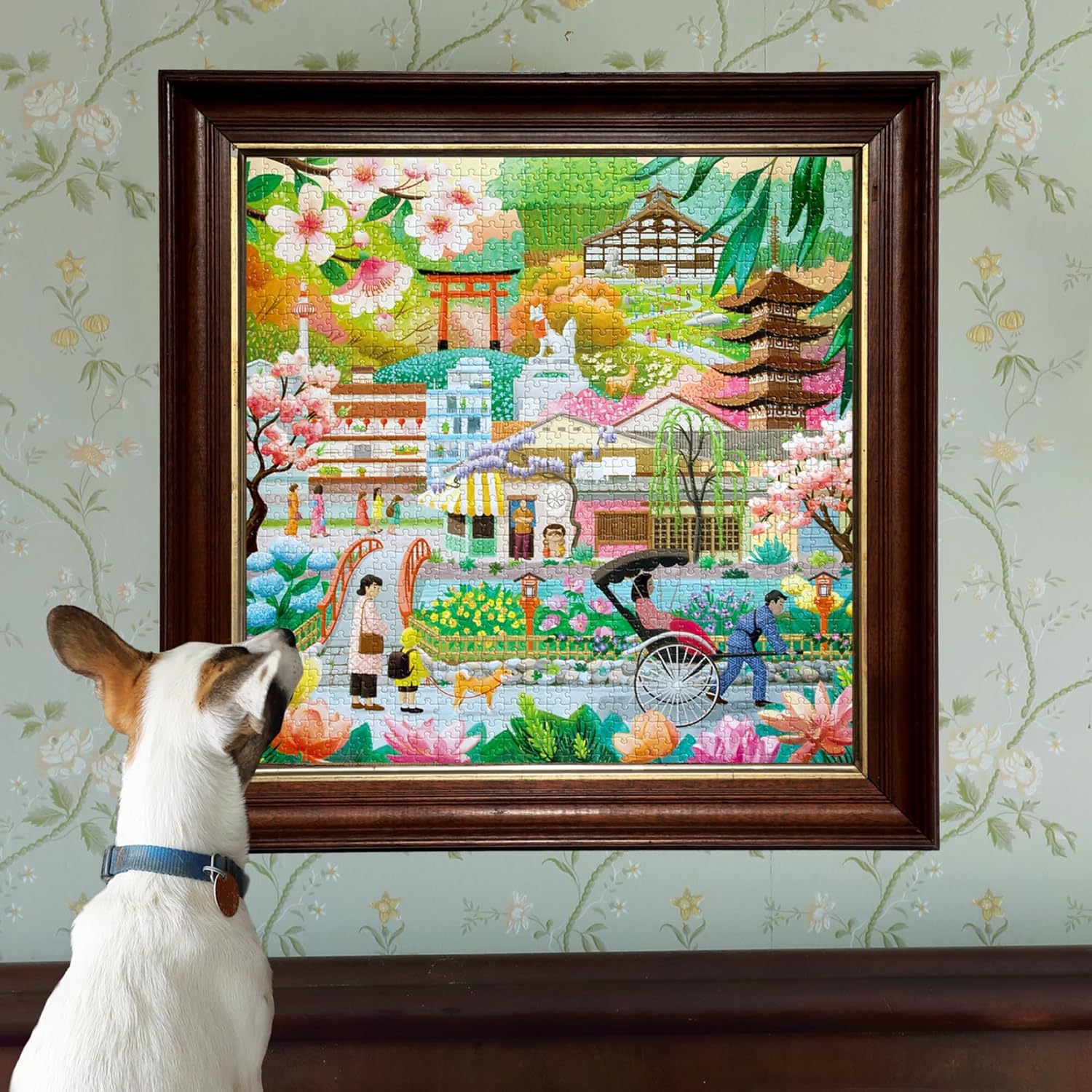 Évszakok Kiotóban Eeboo 1000 darabos kirakó puzzle (EB-PZT696) - puzzlegarden