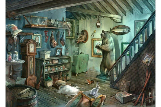 EXIT - A Félelmetes Pincében Ravensburger 759 darabos kirakó puzzle (RA - 15029) - puzzlegarden