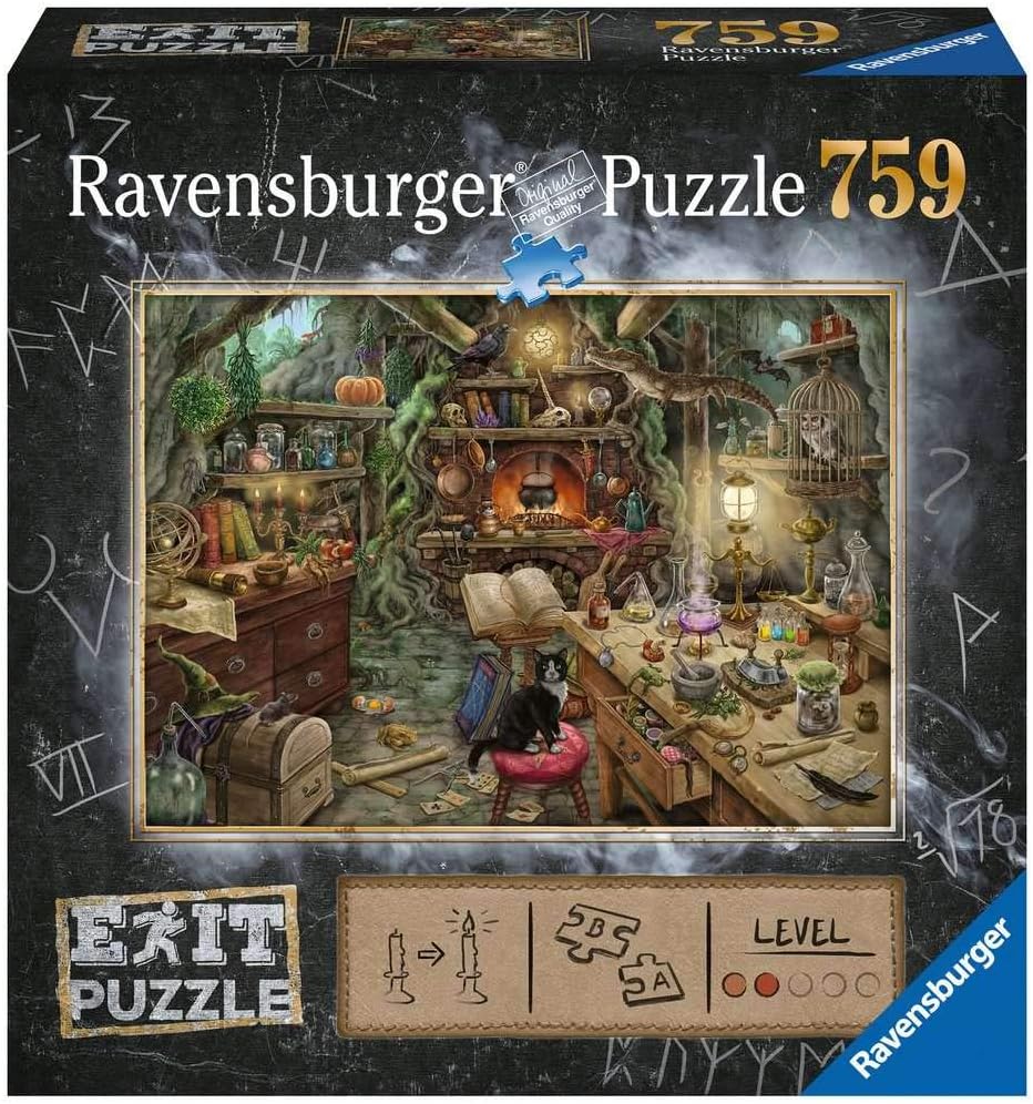 EXIT - Boszorkánykonyha Ravensburger 759 darabos kirakó puzzle (RA-19952 4005556199525) - puzzlegarden