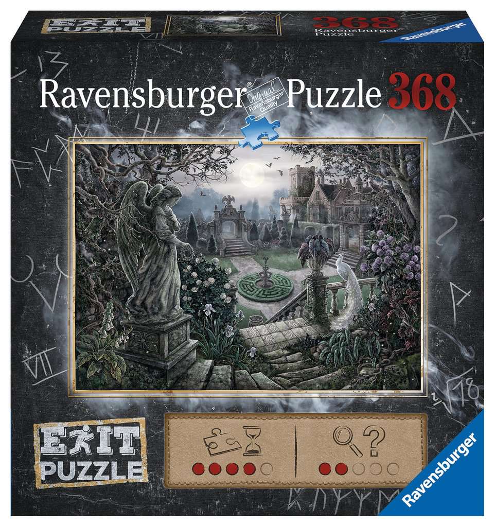 EXIT - Éjfél a kertben Ravensburger 368 darabos kirakó puzzle (RA-17278 4005556172788) - puzzlegarden