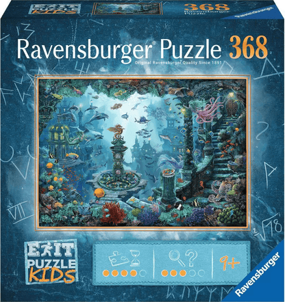 EXIT - Vízalatti Birodalom Ravensburger 368 darabos kirakó puzzle (RA-13394 4005556133949) - puzzlegarden