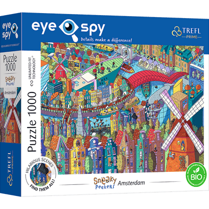 EYE - SPY – Amszterdam, Hollandia Trefl Prime 1000 darabos kirakó puzzle (TR-10710) - puzzlegarden