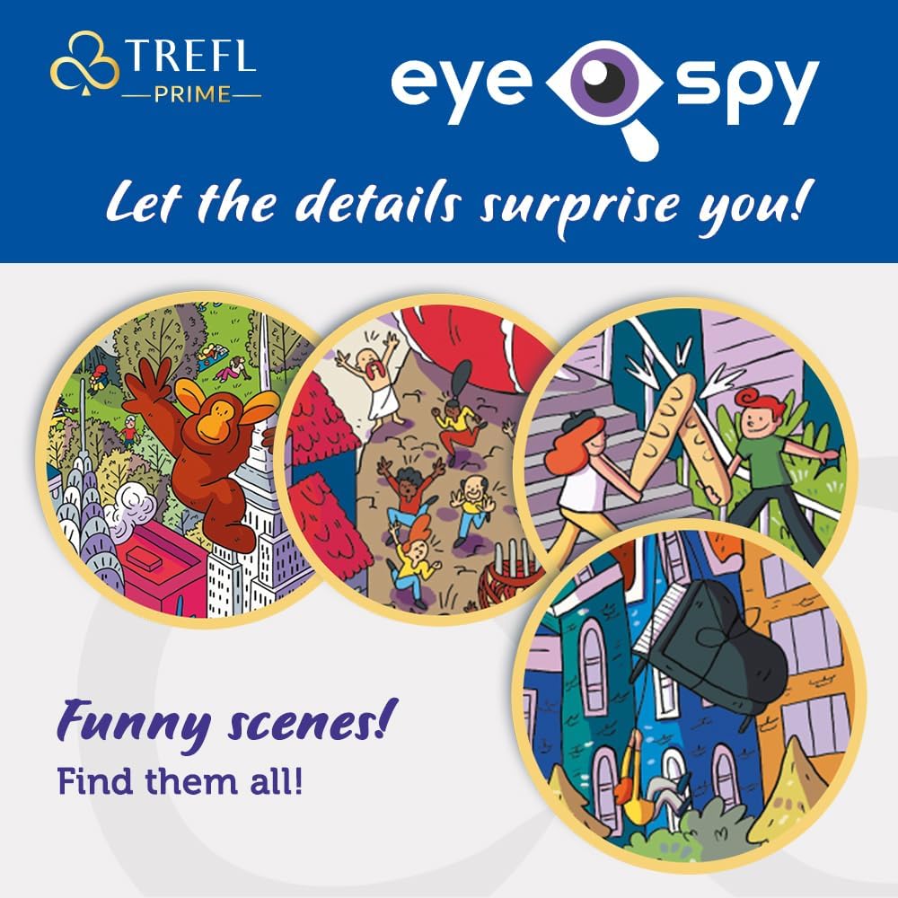 EYE - SPY – IDŐUTAZÁS: London, Egyesült Királyság Trefl Prime 1000 darabos kirakó puzzle (TR - 10750 5900511107500) - puzzlegarden