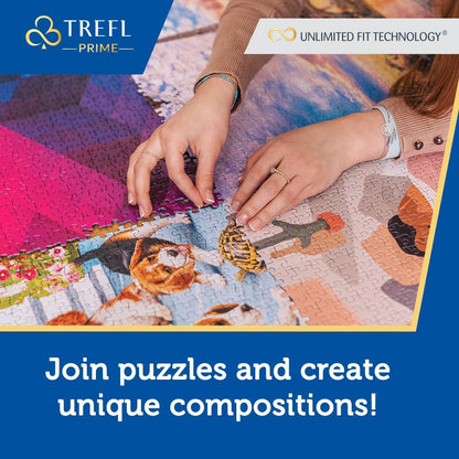 EYE - SPY – KÉPZELETBELI VÁROSOK: New York, USA Trefl Prime 1000 darabos kirakó puzzle (TR-10708) - puzzlegarden