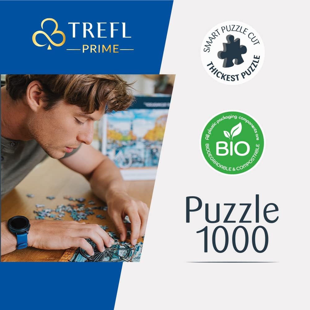 EYE - SPY - Párizs, Franciaország Trefl Prime 1000 darabos kirakó puzzle (TR - 10712 5900511107128) - puzzlegarden