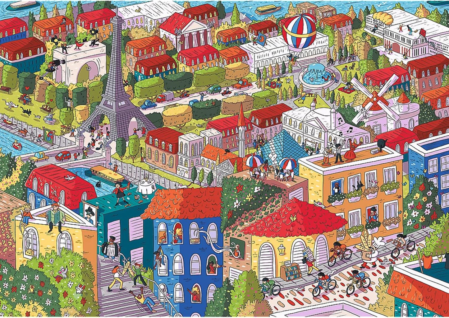 EYE - SPY - Párizs, Franciaország Trefl Prime 1000 darabos kirakó puzzle (TR - 10712 5900511107128) - puzzlegarden