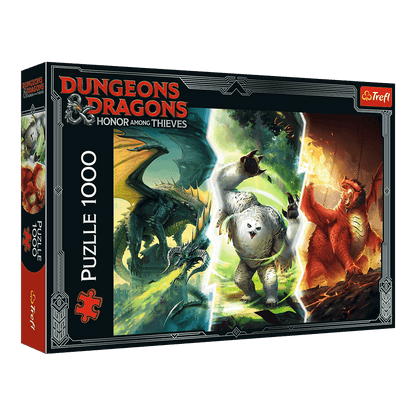 Faerun Legendás Szörnyei Trefl 1000 darabos kirakó puzzle (TR-10763) - puzzlegarden