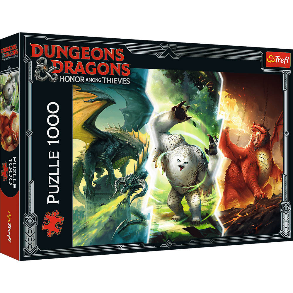 Faerun Legendás Szörnyei Trefl 1000 darabos kirakó puzzle (TR - 10763 5900511107630) - puzzlegarden