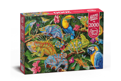 Fantasztikus Kaméleonok CherryPazzi 2000 darabos kirakó puzzle (CP-50101 5903728750101) - puzzlegarden