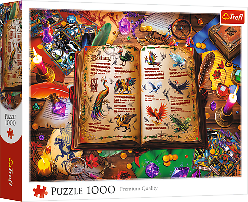Fantasztikus madarak atlasza Trefl 1000 darabos kirakó puzzle (TR-10980) - puzzlegarden