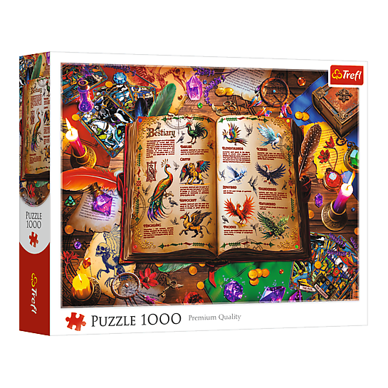 Fantasztikus madarak atlasza Trefl 1000 darabos kirakó puzzle (TR-10980) - puzzlegarden