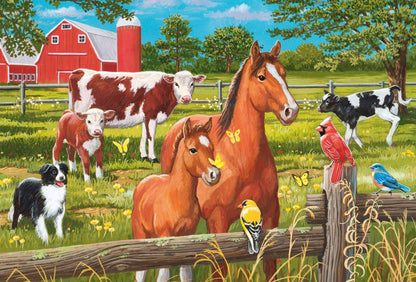 Farmállatok – 3x48 Schmidt Spiele 3x48 darabos kirakó puzzle (SCH-56579) - puzzlegarden