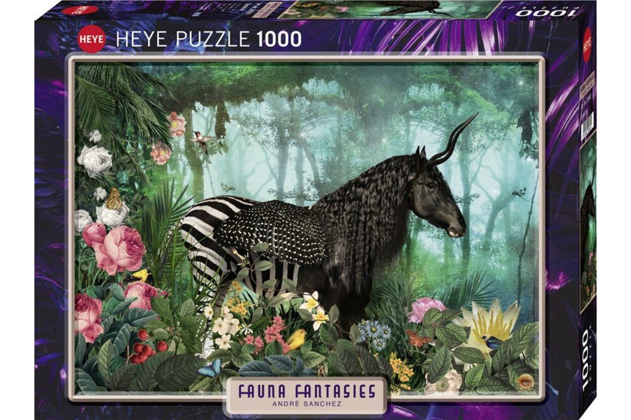 Fauna Fantasies - Equpidae HEYE 1000 darabos kirakó puzzle (HE-29980 4001689299804) - puzzlegarden