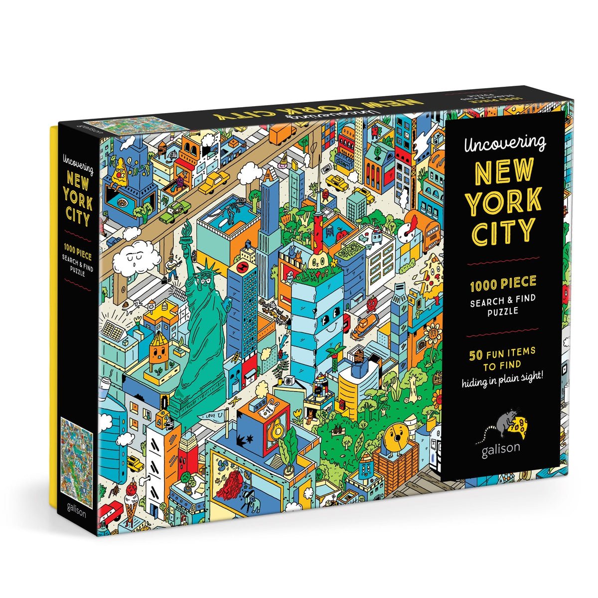 Fedezd fel New York-ot! Galison 1000 darabos kirakó puzzle (GA-9780735381582 9780735381582) - puzzlegarden