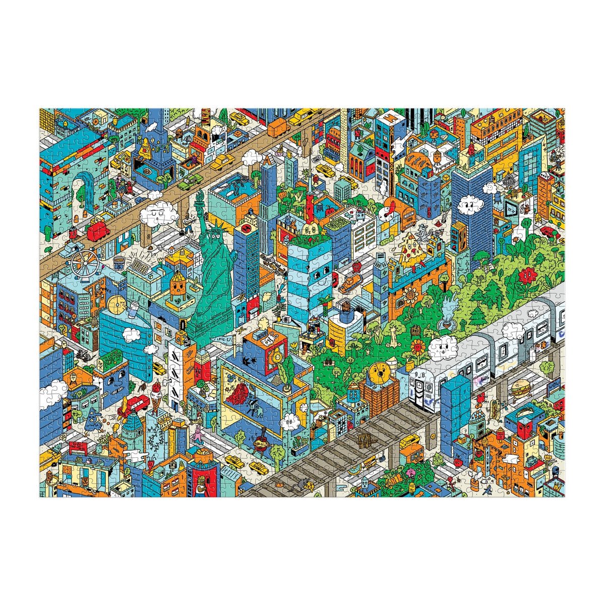 Fedezd fel New York-ot! Galison 1000 darabos kirakó puzzle (GA-9780735381582 9780735381582) - puzzlegarden