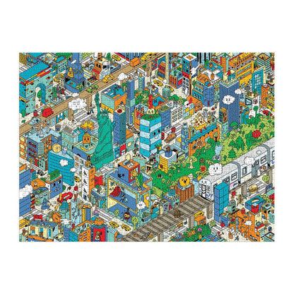 Fedezd fel New York-ot! Galison 1000 darabos kirakó puzzle (GA-9780735381582 9780735381582) - puzzlegarden