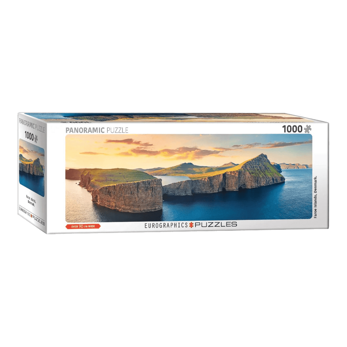 Feröer-szigetek – panoráma Eurographics 1000 darabos kirakó puzzle (EUR-6010-6127) - puzzlegarden