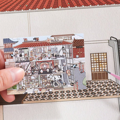 Film Studio - matricajelenet Simno 1 darabos kirakó puzzle (SN-6941776324195) - puzzlegarden