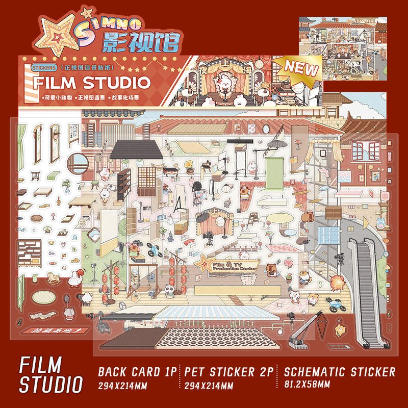 Film Studio - matricajelenet Simno 1 darabos kirakó puzzle (SN-6941776324195) - puzzlegarden