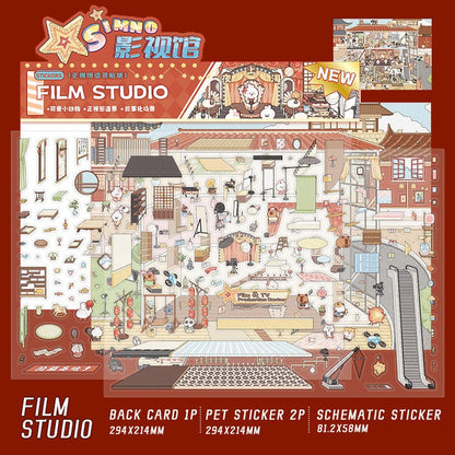 Film Studio - matricajelenet Simno 1 darabos kirakó puzzle (SN-6941776324195) - puzzlegarden