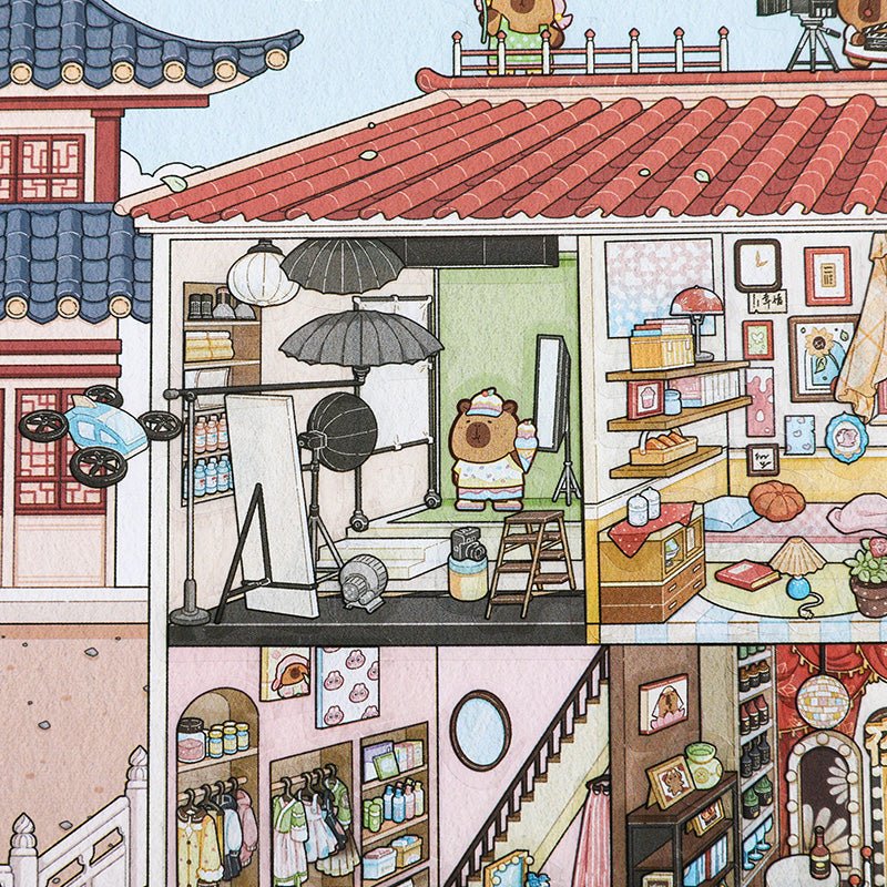 Film Studio - matricajelenet Simno 1 darabos kirakó puzzle (SN-6941776324195) - puzzlegarden