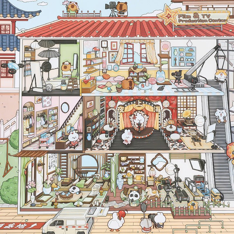 Film Studio - matricajelenet Simno 1 darabos kirakó puzzle (SN-6941776324195) - puzzlegarden