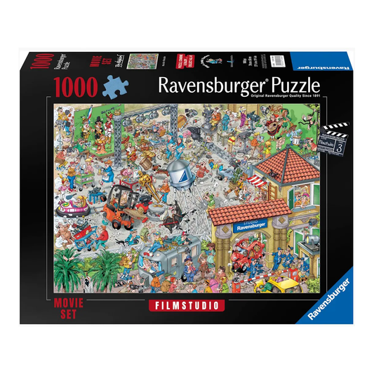 Filmforgatás 3. – Filmstúdió Ravensburger 1000 darabos kirakó puzzle (RA-12001896) - puzzlegarden