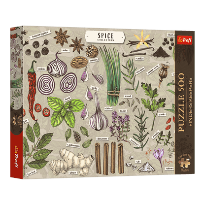 Finders Keepers – Fűszerek Trefl 500 darabos kirakó puzzle (TR-37610) - puzzlegarden