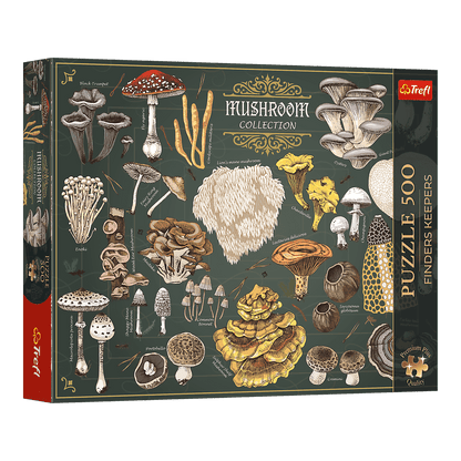 Finders Keepers – Gombák Trefl 500 darabos kirakó puzzle (TR-37608) - puzzlegarden