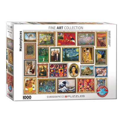 Fine Art Collection - Mesterművek Eurographics 1000 darabos kirakó puzzle (EUR-6000-5766) - puzzlegarden