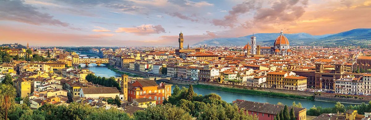 Firenze – panoráma Eurographics 1000 darabos kirakó puzzle (EUR-6010-6112) - puzzlegarden