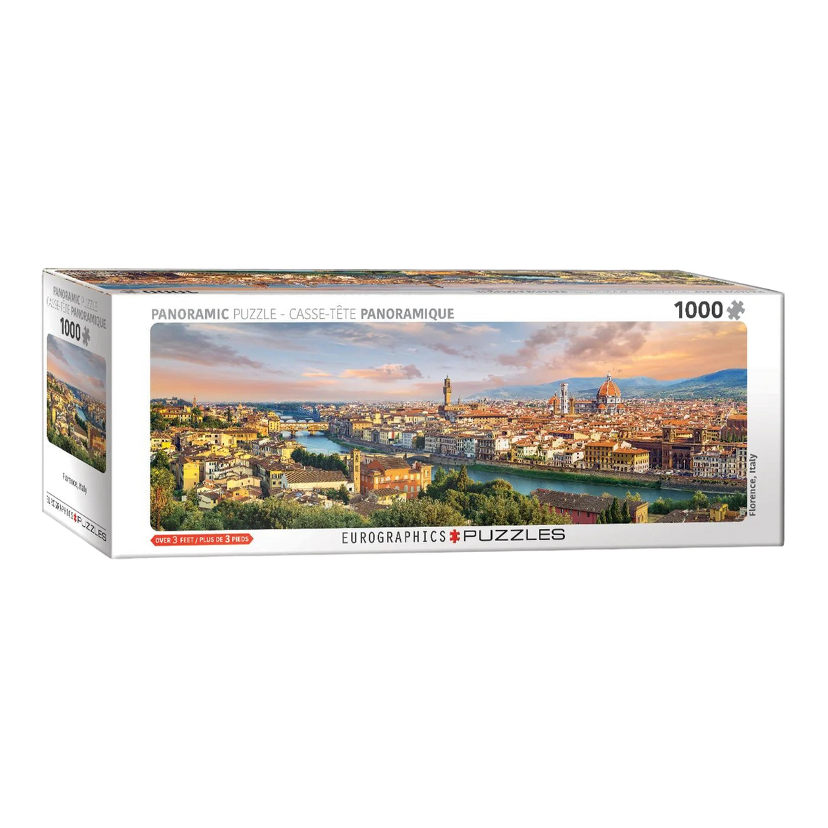 Firenze – panoráma Eurographics 1000 darabos kirakó puzzle (EUR-6010-6112) - puzzlegarden