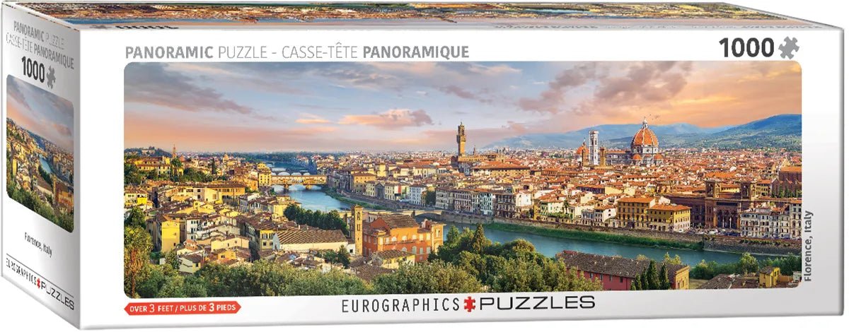 Firenze – panoráma Eurographics 1000 darabos kirakó puzzle (EUR-6010-6112) - puzzlegarden
