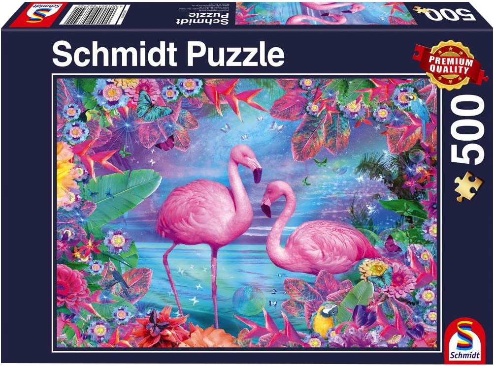Flamingók Schmidt 500 darabos kirakó puzzle (SCH-58342 4001504583422) - puzzlegarden
