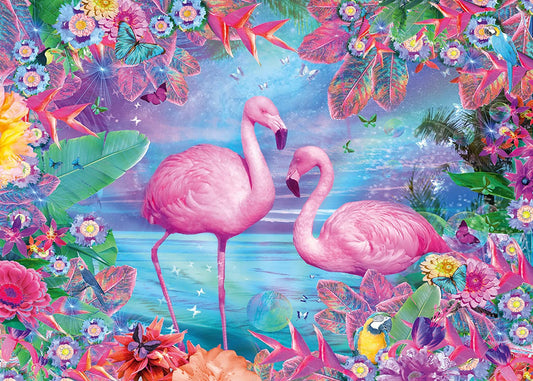 Flamingók Schmidt 500 darabos kirakó puzzle (SCH-58342 4001504583422) - puzzlegarden