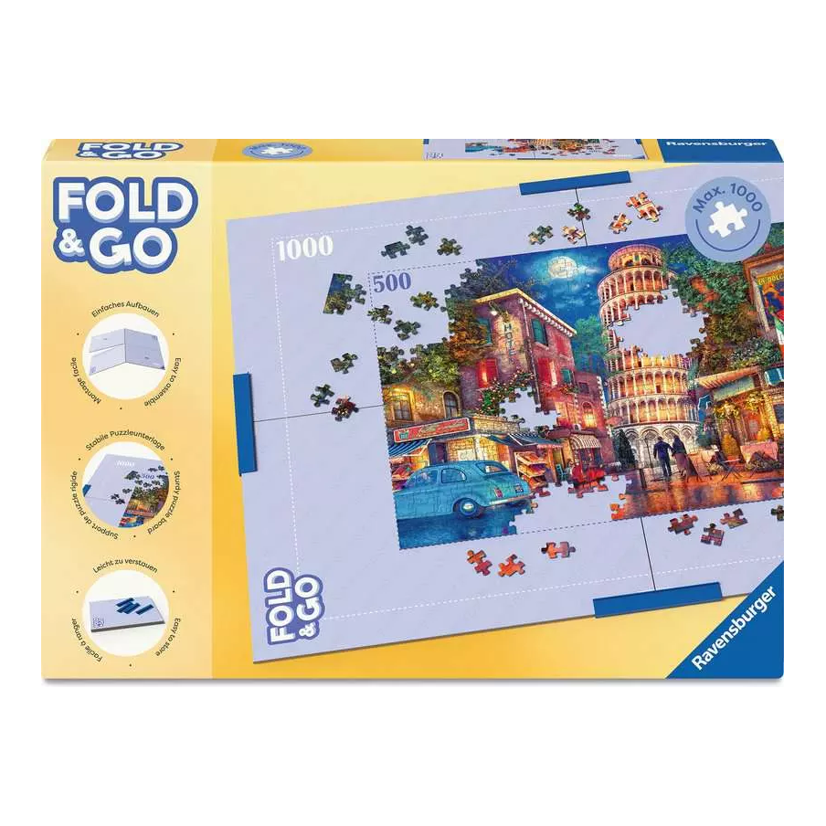 Fold & Go – Összecsukható kirakótábla Ravensburger egyéb darabos kirakó puzzle (RA-17971) - puzzlegarden