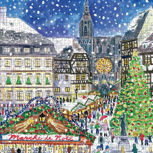 Francia karácsony Galison 500 darabos kirakó puzzle (GA-M021822L1 9780735371170) - puzzlegarden